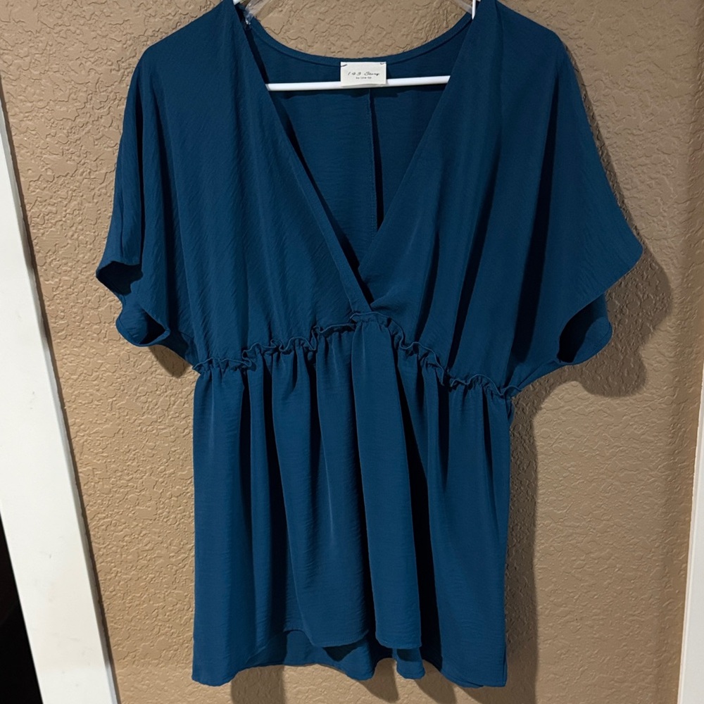 Teal Women's Top